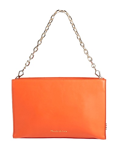 MANILA GRACE Handbag Orange 100% Polyurethane