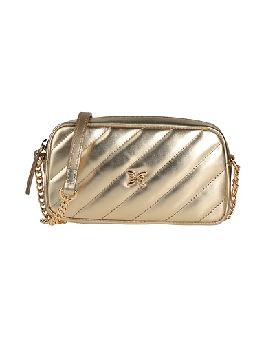 UNGARO Cross-body bags Platinum 80% Calfskin, 20% PVC - Polyvinyl chloride