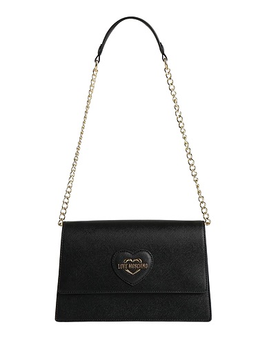 LOVE MOSCHINO Shoulder bag Black 100% Polyurethane
