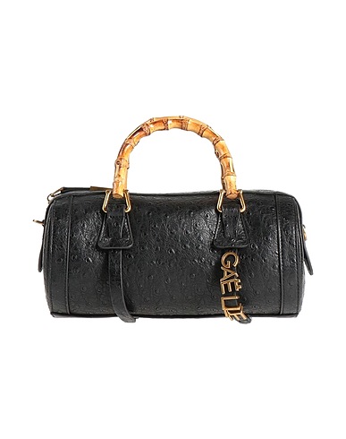 GAëLLE Paris Handbag Black 100% Polyurethane, Polyester