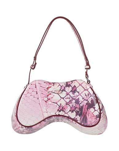 DIESEL Shoulder bag Purple Textile fibers