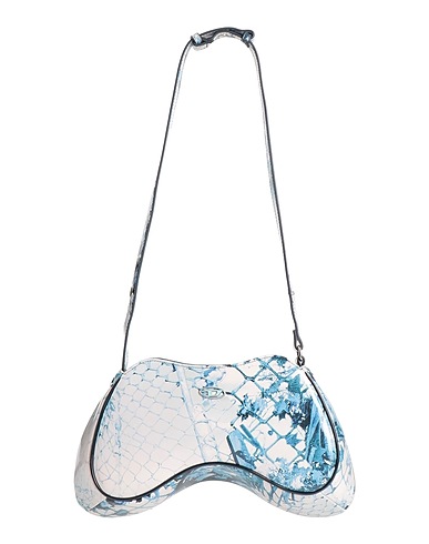 DIESEL Shoulder bag Azure Textile fibres