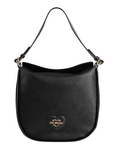 LOVE MOSCHINO Handbag Black 100% Polyurethane
