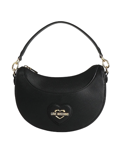 LOVE MOSCHINO Borsa a mano Nero 100% Poliuretano