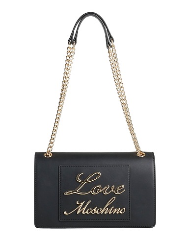 LOVE MOSCHINO Shoulder bag Black 100% Polyurethane