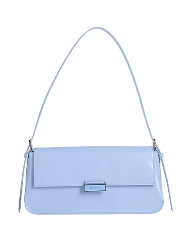 BY FAR Schultertasche Lila Rindsleder