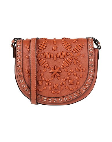 ERMANNO FIRENZE Across-body bag Brown 100% Polyurethane