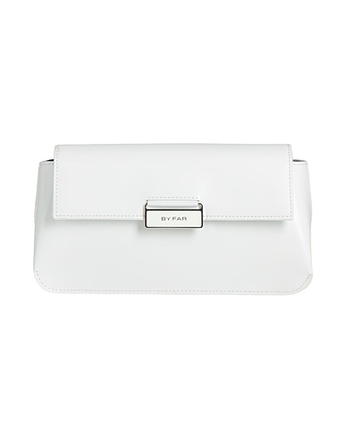 BY FAR Handbag White 100% Sheepskin