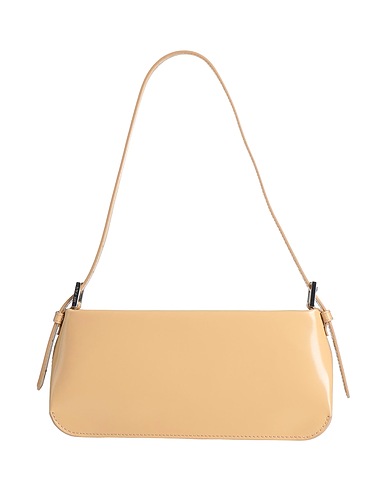 BY FAR Shoulder bag Sand 100% Cowhide