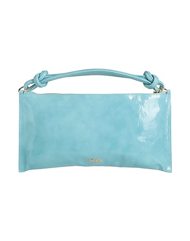 CULT GAIA Handbag Sky blue Textile fibres