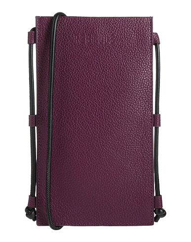 RƎBELLE Across-body bag Plum Leather