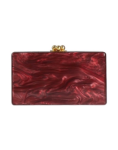 EDIE PARKER Handbag Burgundy 100% Acrylic