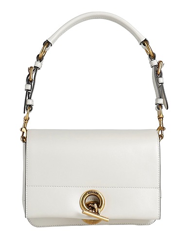 MOSCHINO Handbag Light grey Leather