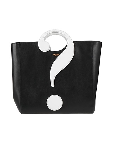 MOSCHINO Handbag Black Leather