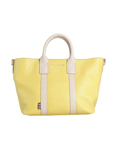MANILA GRACE Handbag Yellow 100% Polyurethane