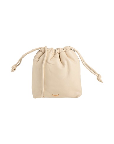 ZADIG&VOLTAIRE Cross-body bags Off white Lambskin, Cow leather