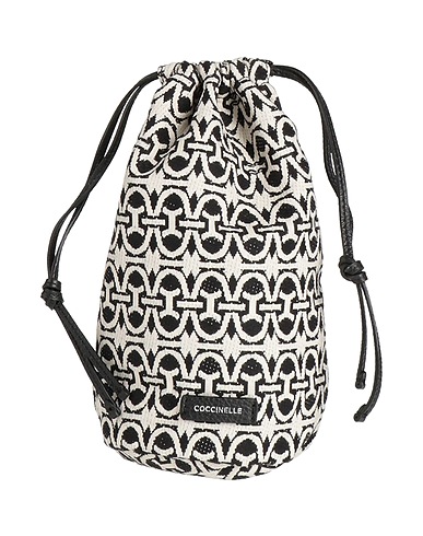 COCCINELLE Handbag Black Textile fibres