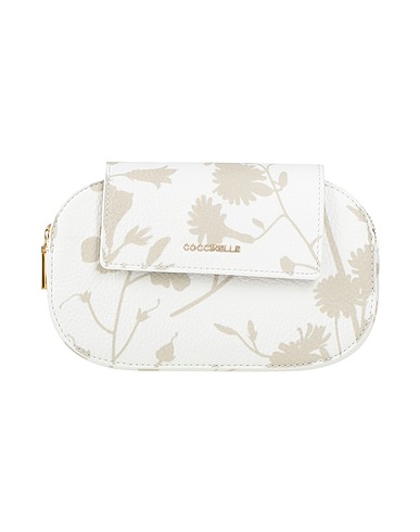 COCCINELLE Borsa a mano Bianco Pelle