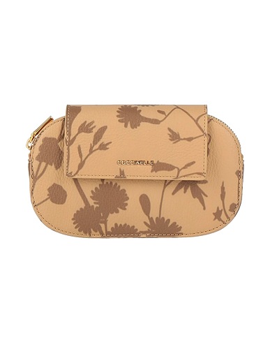 COCCINELLE Handbag Camel Leather