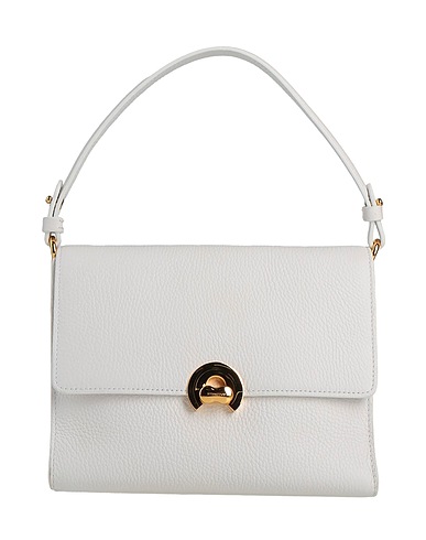 COCCINELLE Handbag White Leather