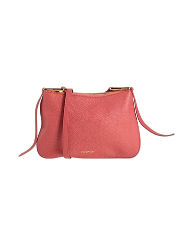 COCCINELLE Cross-body bags Antique rose Leather