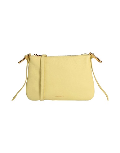 COCCINELLE Borsa a tracolla Giallo Pelle