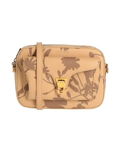 COCCINELLE Across-body bag Sand Leather
