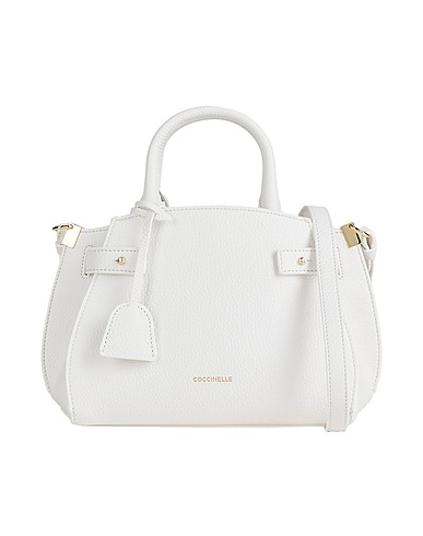 COCCINELLE Handbag White Leather