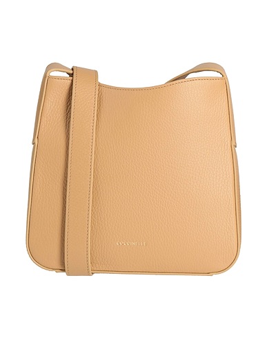COCCINELLE Cross-body bags Beige Leather