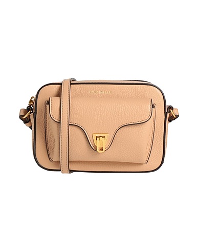 COCCINELLE Across-body bag Sand Leather