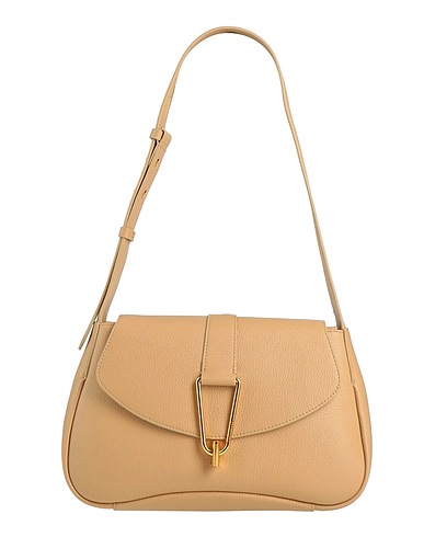 COCCINELLE Shoulder bag Sand Leather