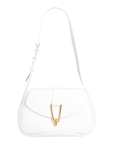 COCCINELLE Borsa a spalla Bianco Pelle