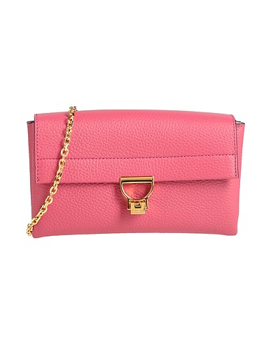 COCCINELLE Cross-body bags Mauve Leather