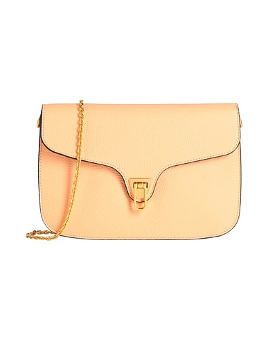 COCCINELLE Cross-body bags Apricot Leather