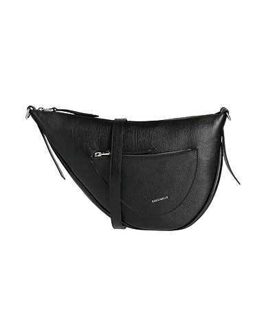 COCCINELLE Cross-body bags Black Goat skin