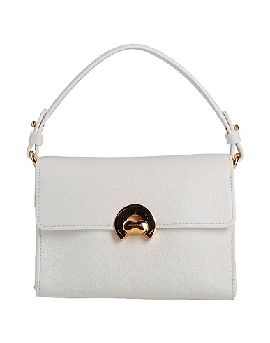 COCCINELLE Handbag White Leather
