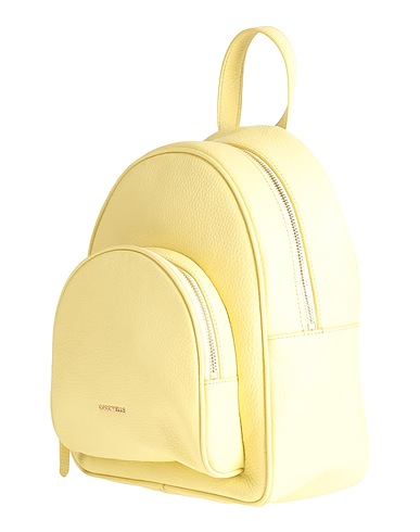 COCCINELLE Rucksacks Lime green Leather