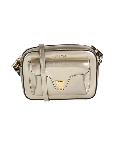 COCCINELLE Borsa a tracolla Platino Pelle