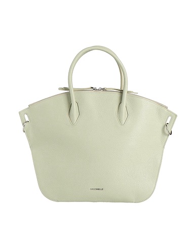 COCCINELLE Borsa a mano Verde chiaro Pelle di capra