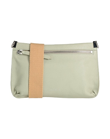 COCCINELLE Across-body bag Sage green Leather
