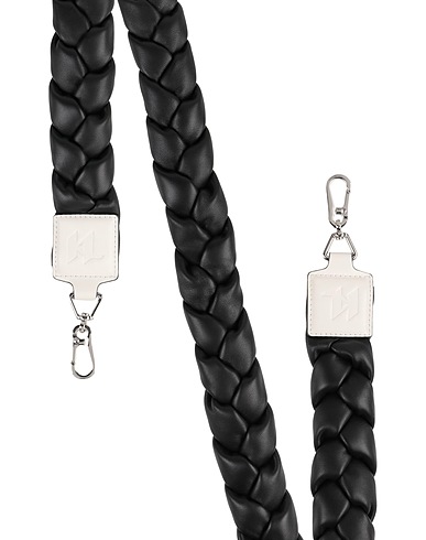 KARL LAGERFELD Bag accessories & charms Black 95% Sheepskin, 5% Cow leather