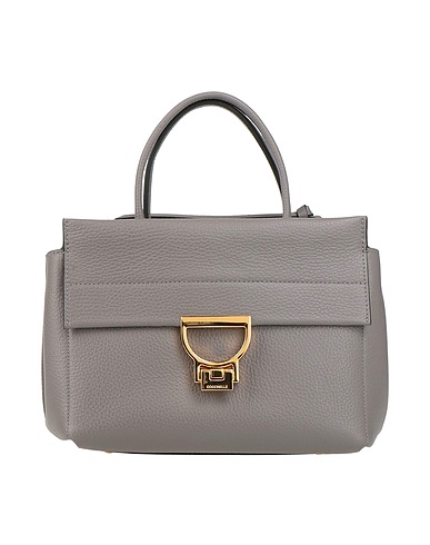 COCCINELLE Handbag Grey Leather