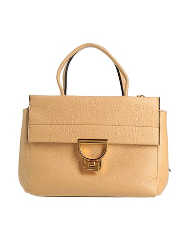 COCCINELLE Handbag Beige Leather