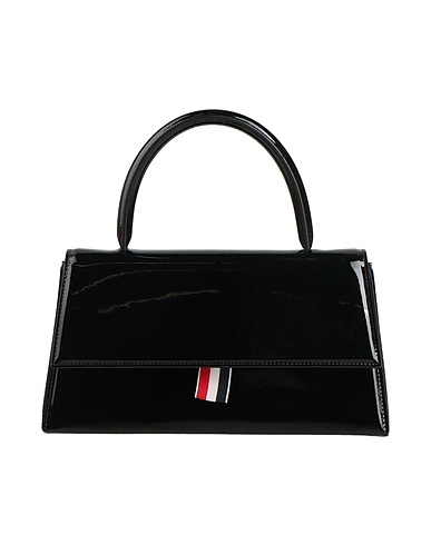 THOM BROWNE Handbag Black Leather