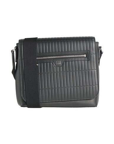 DUNHILL Cross-body bags Black Leather