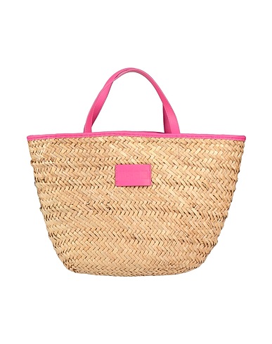 MSGM Borsa a mano Sabbia 100% Fibra di alga