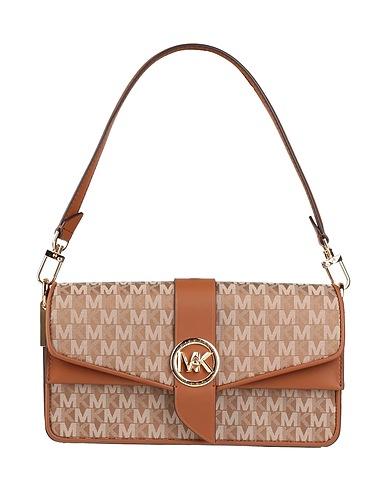 MICHAEL MICHAEL KORS Borsa a mano Cuoio Pelle, Fibre tessili