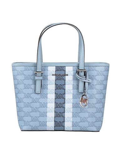 MICHAEL MICHAEL KORS Handbag Light blue Textile fibres