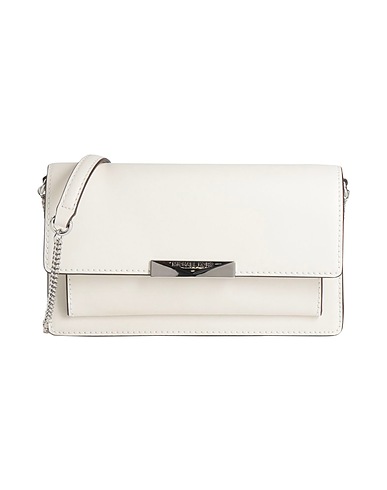 MICHAEL MICHAEL KORS Borsa a tracolla Bianco 100% Pelle di bovino