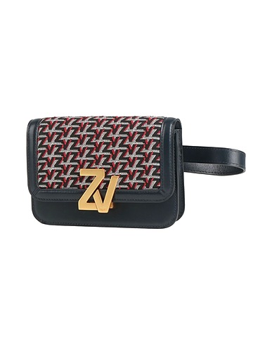ZADIG&VOLTAIRE Τσαντάκια μέσης Μαύρο Δέρμα μοσχαριού, Πολυεστέρας, Βισκόζη, Βαμβάκι